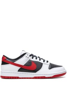 Nike Dunk Low Retro "Black/University Red" sneakers - Blanc