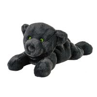 Warmte/magnetron opwarm knuffel zwarte panter Warmte/magnetron opwarm knuffel zwarte panter