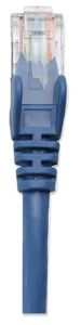 Intellinet 318983 RJ45 Netwerkkabel, patchkabel CAT 5e U/UTP 2.00 m Blauw 1 stuk(s)