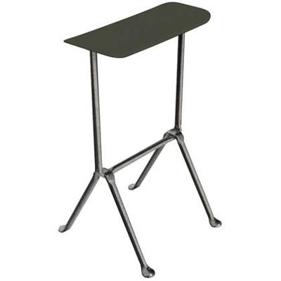 Magis Officina barkruk H65 polypropylene galvanized dark green