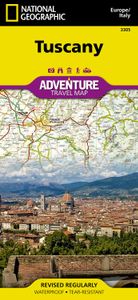 Wegenkaart - landkaart 3305 Adventure Map Tuscany - Toscane | National