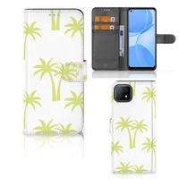 OPPO A73 5G Hoesje Palmtrees - thumbnail