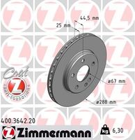 Remschijf Coat Z 400364220