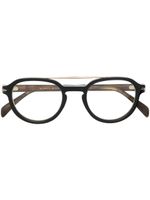 Eyewear by David Beckham lunettes de vue à monture ronde - Marron