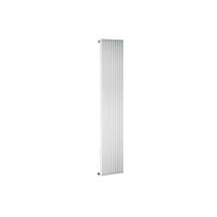 Plieger Antika designradiator verticaal middenaansluiting 1800x500mm 1485W wit 7252348 - thumbnail