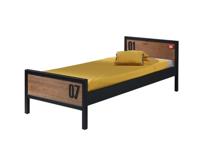 VIPACK Bed, dennenhout, grenen natuur, 90 x 200 cm