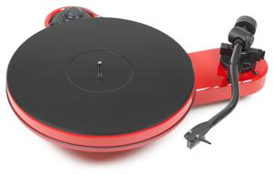 Pro-Ject RPM 3 Carbon platenspeler rood hoogglans