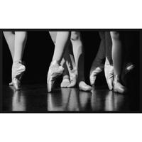 Wanddecoratie Moves 011 118x70cm op forex met zwarte lijst