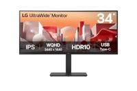 LG 34BA75QE-B 34' UltraWide QHD Curved IPS Monitor mit USB Type-C(TM)