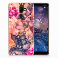 Nokia 7 Plus TPU Case Bosje Bloemen - thumbnail