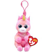 TY Beanie Babies Bellies Clip Knuffel Unicorn Skylar 10 cm - thumbnail