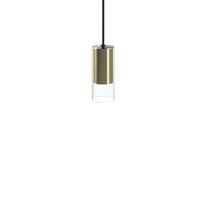 Nowodvorski Witte hanglamp Cylinder met glas 7870