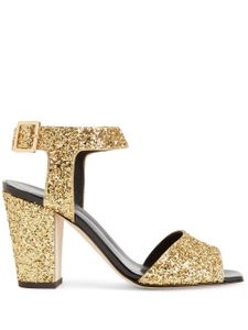 Giuseppe Zanotti sandales Emmanuelle 80 mm en cuir - Or