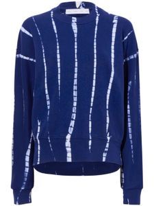 Proenza Schouler White Label sweat Blake à imprimé tie-dye - Bleu