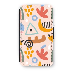 Abstract: iPhone X Flip Hoesje