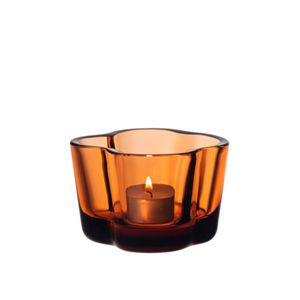 Iittala Alvar Aalto Waxinelichthouder Sevilla Oranje