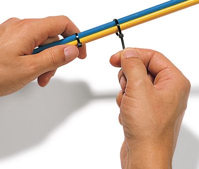 Hellermann Tyton MK20 Handmatige spangereedschap Blauw Kunststof