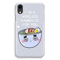 I'm A Hopeless Ramen-Tic For You: iPhone XR Volledig Geprint Hoesje - thumbnail