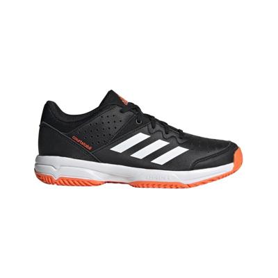 Adidas COURT STABIL Jr Zwart/Wit/Oranje 2019-2020 Adidas COURT STABIL Jr Zwart/Wit/Oranje 2019-2020
