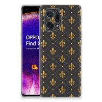 OPPO Find X5 TPU bumper Franse Lelie - thumbnail