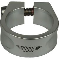 VWP Zadelpenklem 28,6mm inbusbout aluminium zilver - thumbnail