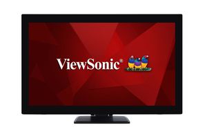 Viewsonic TD2760 LCD-monitor Energielabel F (A - G) 68.6 cm (27 inch) 1920 x 1080 Pixel 16:9 12 ms VGA, USB 3.2 Gen 1 (USB 3.0), Audio, stereo (3.5 mm