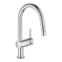 GROHE Minta Touch Keukenkraan - draaibare/uittrekbare uitloop - 2 straalsoorten - chroom 31358002 - thumbnail