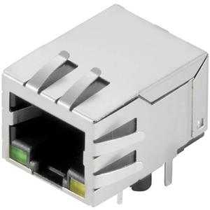 Weidmüller RJ45C5 T1D 3.2E4G/Y TY RJ45-aansluitstekker CAT 5 2562820000 Bus, inbouw horizontaal Aantal polen 12 Zilver, Zwart 140 stuk(s)