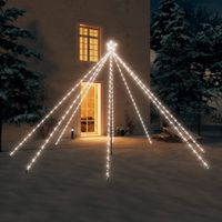 VidaXL Kerstboomverlichting 576 LED&apos;s binnen/buiten 3,6 m koudwit