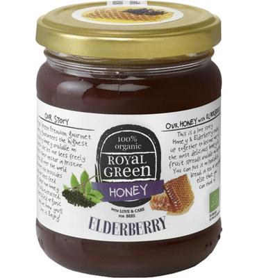 Royal Green Royal Green Elderberry Honey Bio (250g)