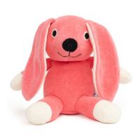 natureZOO knuffeldier konijn velours 18 cm roze
