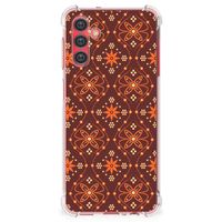 Samsung Galaxy A13 5G | A04s Doorzichtige Silicone Hoesje Batik Brown