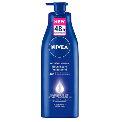 Nivea Body Milk Verzorgend 48u Met Pomp - 250 ML Nivea Body Milk Verzorgend 48u Met Pomp - 250 ML