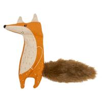 JACK AND VANILLA, Vossenspeelgoed voor honden en katten, duurzaam en milieuvriendelijk, stimuleert het jachtinstinct, gemakkelijk te reinigen, 30 cm, meerkleurig