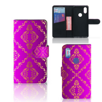 Wallet Case Xiaomi Mi Mix 2s Barok Roze