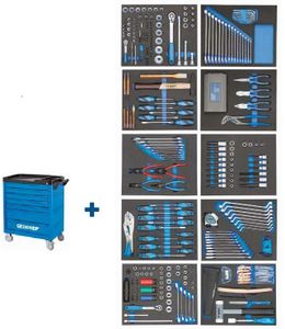 Gedore WSL-L-TS-308 Gereedschapwagen 308-delig 2980347 - 2980347