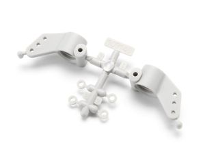 High performance rear hub carrier set (white)