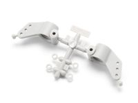 High performance rear hub carrier set (white) - thumbnail