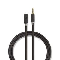 Nedis Stereo-Audiokabel | 3,5 mm Male naar 3,5 mm Female | 2 m | 1 stuks - CABW22050AT20 CABW22050AT20