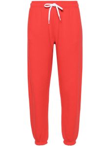 Polo Ralph Lauren pantalon de jogging à logo brodé - Rouge