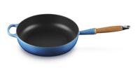 Le Creuset Hapjespan Signature - Azure - ø 28 cm / 3.6 liter- geëmailleerde anti-aanbaklaag - thumbnail