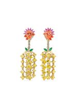 Anabela Chan boucles d'oreilles Pineapple en or 18ct - Jaune - thumbnail