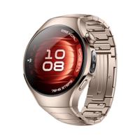 HUAWEI WATCH 5, 42 mm Smartwatch, Multi-Sensing X-TAP, Gezondheid APK, Real-Time Vingertop Bloedzuurstof, tot 7 dagen batterijduur, eSIM, 904L roestvrij staal, iOS & Android, Goud