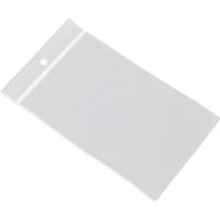 100x Plastic zakjes met gripsluiting 80 x 120 mm/8 x 12 cm   - - thumbnail