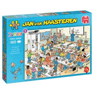 Het Klaslokaal- Jan van Haasteren Junior Puzzel 360 Stukjes