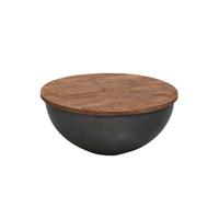 Brix Salontafel Suzan Bowl met klep - Hout - Rond