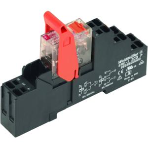 Weidmüller RCIKITP 24VDC 2CO LD/PB Relaismodule Nominale spanning: 24 V/DC Schakelstroom (max.): 8 A 2x wisselcontact 10 stuk(s)