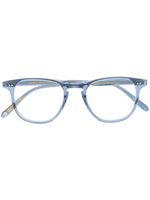 Garrett Leight lunettes de vue Brooks à monture transparente - Bleu - thumbnail