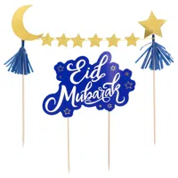 Taartdecoratie Set Eid Mubarak - thumbnail