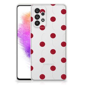 Samsung Galaxy A73 5G Siliconen Case Cherries